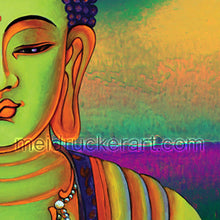 Load image into Gallery viewer, Art Tee Shirt《Mt.Shasta Light Shines Buddha》