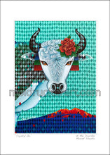 Load image into Gallery viewer, 5&quot;x7&quot; Art Paper Print《Crystal Ox》