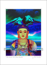Load image into Gallery viewer, 5&quot;x7&quot; Art Paper Print《Mt.Shasta Full Moon Buddha》