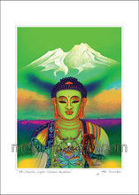 Load image into Gallery viewer, 5&quot;x7&quot; Art Paper Print《Mt.Shasta Light Shines Buddha》