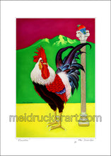 Load image into Gallery viewer, 5&quot;x7&quot; Art Paper Print《Rooster》