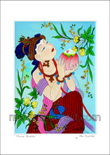 Load image into Gallery viewer, 5&quot;x7&quot; Art Paper Print《Flower Buddha》