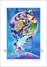 Load image into Gallery viewer, 5&quot;x7&quot; Art Paper Print《Moon Fairy》