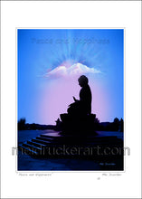 Load image into Gallery viewer, 5&quot;x7&quot; Art Paper Print《Peace and Happiness》