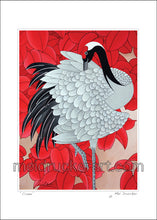 Load image into Gallery viewer, 5&quot;x7&quot; Art Paper Print《Crane》