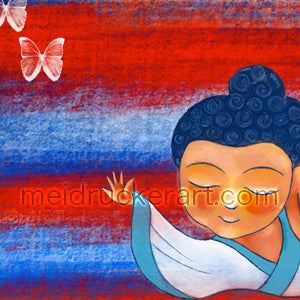 7"x5" Art Print《Blessed》