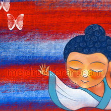 Load image into Gallery viewer, 3.7"x2.5" Art Magnet《Blessed》