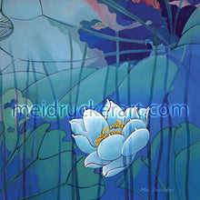 Load image into Gallery viewer, Art Tee Shirt《Blue Lotus》
