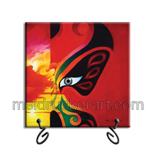 Load image into Gallery viewer, 4&quot;x4&quot; Art Ceramic Tile Print《Sunset Eye》