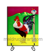 Load image into Gallery viewer, 8&quot;x10&quot; Art Ceramic Tile Print《Rooster》
