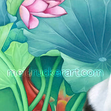 Load image into Gallery viewer, 8&quot;x10&quot; Art Ceramic Tile Print《Lucky Cat》