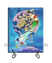 Load image into Gallery viewer, 8&quot;x10&quot; Art Ceramic Tile Print《Moon Fairy》