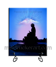 Load image into Gallery viewer, 8&quot;x10&quot; Art Ceramic Tile Print《Peace and Happiness》