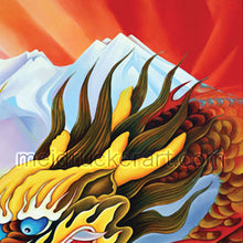 Load image into Gallery viewer, Dragon over the Mountain
