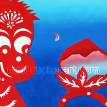 Load image into Gallery viewer, 5&quot;x7&quot; Valentine&#39;s Day Card《Enjoying the Mountain》