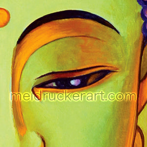 5"x7" Art Card《Light Shines Buddha》