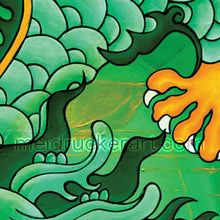 Load image into Gallery viewer, 8.5&quot;x11&quot; Art Print《Green Dragon》