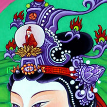 Load image into Gallery viewer, 16.5"x28.5" Art Printed Wall Hanging《Guanyin Buddha》