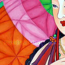 Load image into Gallery viewer, 16.5"x28.5" Art Printed Wall Hanging《Guanyin Buddha》