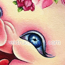 Load image into Gallery viewer, 2.5&quot;x3.7&quot; Art Sticker《Happy Pig》