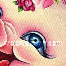 Load image into Gallery viewer, 5"x7" Thank You Card《Happy Pig》