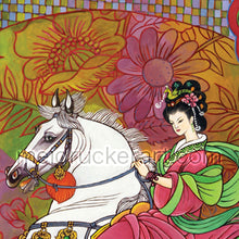 Load image into Gallery viewer, 8&quot;x10&quot; Art Ceramic Tile Print《Lady in waiting》