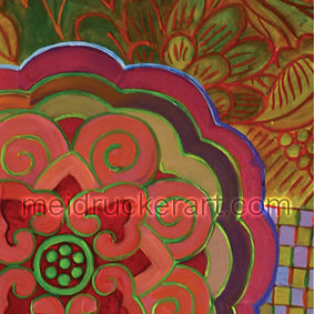 8"x10" Art Ceramic Tile Print《Lady in waiting》