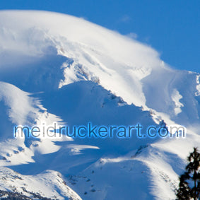 11"x8.5" Photography Paper Print《Winter Mt.Shasta》