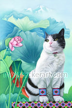 Load image into Gallery viewer, Art Tee Shirt《LuckyCat》