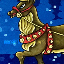 Load image into Gallery viewer, 20&quot;x21&quot; Art Printed Wall Hanging《Merry Christmas》