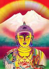 Load image into Gallery viewer, Art Tee Shirt《Mt.Shasta Golden Buddha》