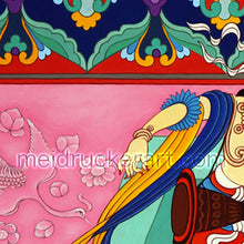 Load image into Gallery viewer, 20&quot;x21&quot; Art Printed Wall Hanging《Music Buddha》