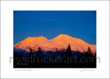Load image into Gallery viewer, 7&quot;x5&quot; Art Print《Sunset Mt.Shasta》