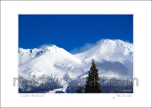 7"x5" Art Print《Winter Mt.Shasta》