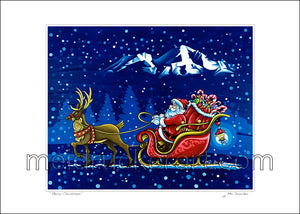 7"x5" Art Print《Merry Christmas》