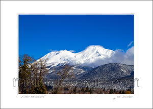 7"x5" Art Print《Winter Mt.Shasta》