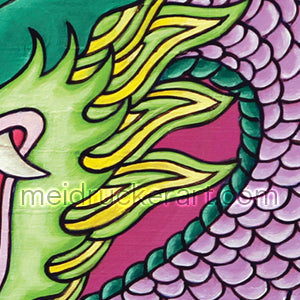 8.5"x11" Art Print《Purple Dragon》