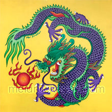 Load image into Gallery viewer, Art Tee Shirt《Purple Dragon》