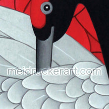 Load image into Gallery viewer, 8&quot;x10&quot; Art Matted Print《Crane》