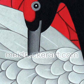 5"x7" Art Paper Print《Crane》