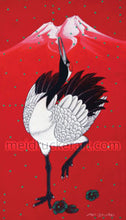 Load image into Gallery viewer, Art Tee Shirt《Red Crane》