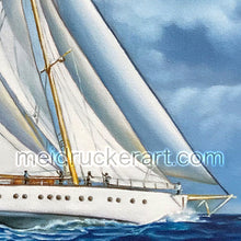 Load image into Gallery viewer, 7&quot;x5&quot; Art Print《Sailboat》