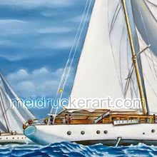 Load image into Gallery viewer, 7&quot;x5&quot; Art Print《Sailboat》