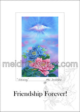Load image into Gallery viewer, 5&quot;x7&quot; Friendship Forever Card《Peony Flower》