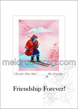 Load image into Gallery viewer, 5&quot;x7&quot; Friendship Forever Card《Ancient Altai Skier》