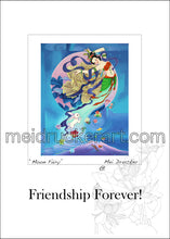 Load image into Gallery viewer, 5&quot;x7&quot; Friendship Forever Card《Moon Fairy》