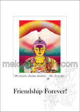 Load image into Gallery viewer, 5&quot;x7&quot; Friendship Forever Card《Mt.Shasta Golden Buddha》