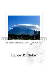 Load image into Gallery viewer, 5&quot;x7&quot; Happy Birthday Card《Summer Mt.Shasta》