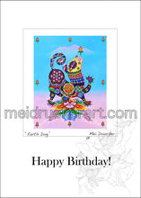 Load image into Gallery viewer, 5&quot;x7&quot; Happy Birthday Card《Earth Dog》