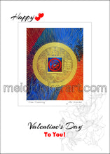 Load image into Gallery viewer, 5"x7" Valentine's Day Card《Time Traveling》